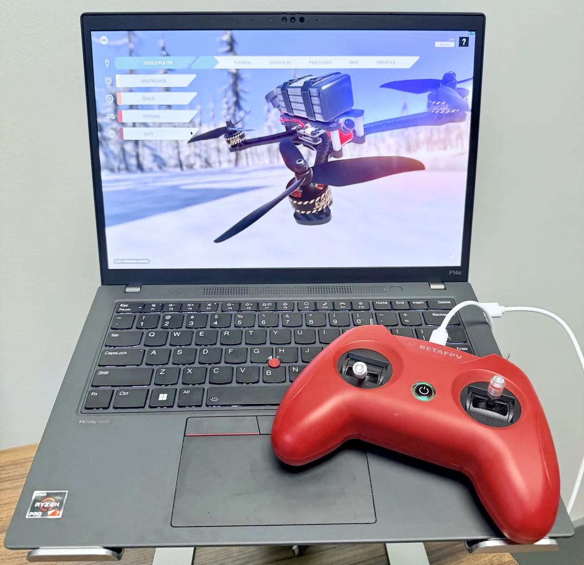 Training in the Liftoff Simulator